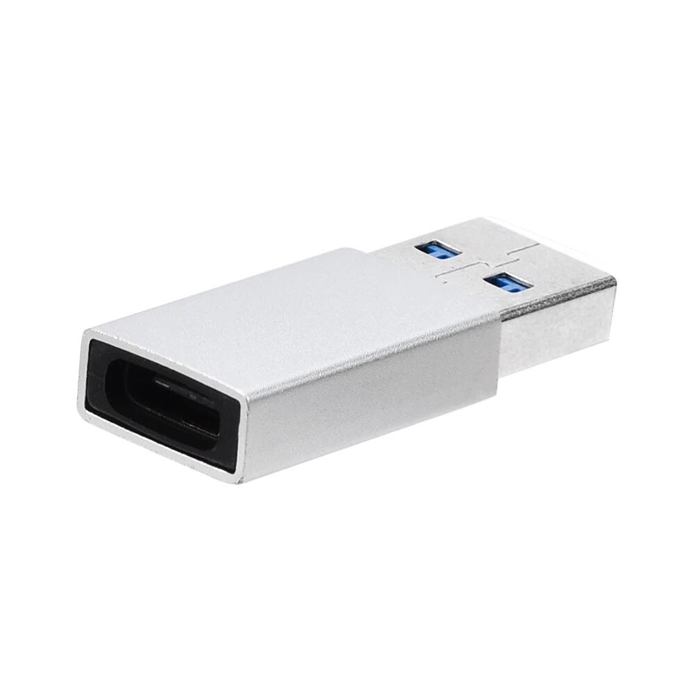 Adaptor USB Type MTP Premium C mama la USB 3.0 tata Silver
